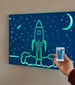 wall-art-rocket-light-up-frame